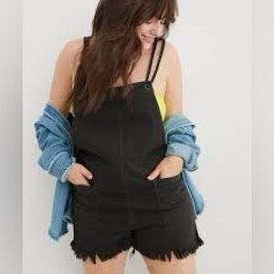 Aerie Double Strap Shortalls